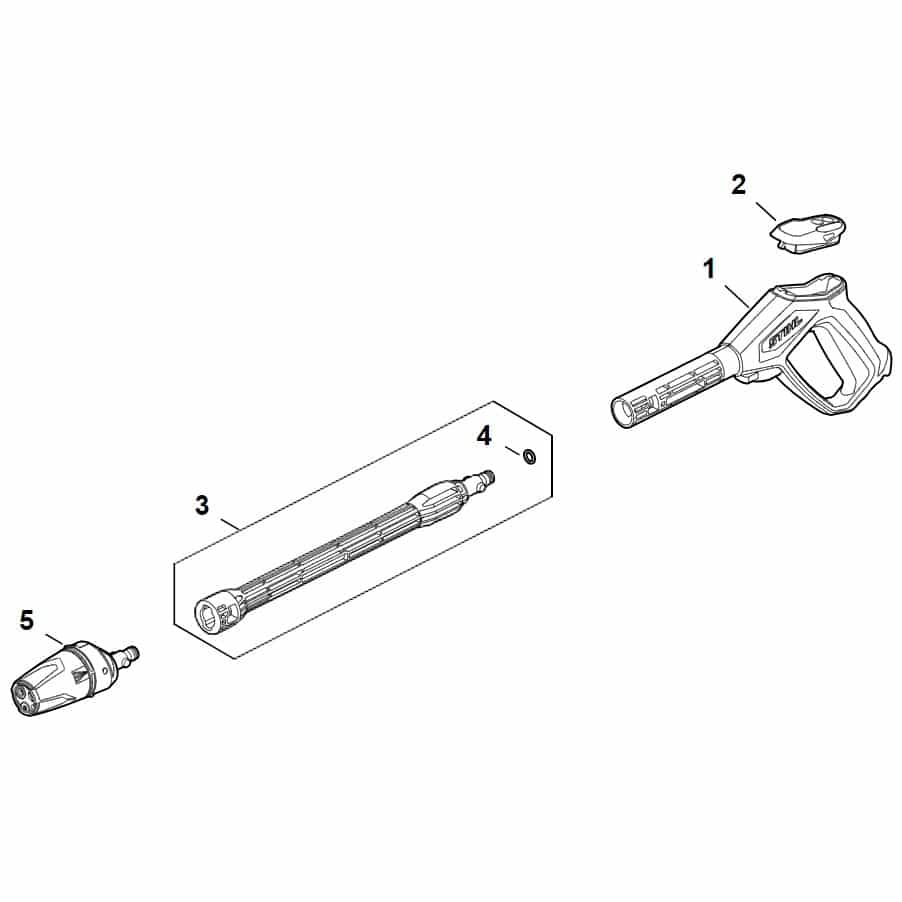 STIHL Pistole (OEM RE02-500-1300) main image 0