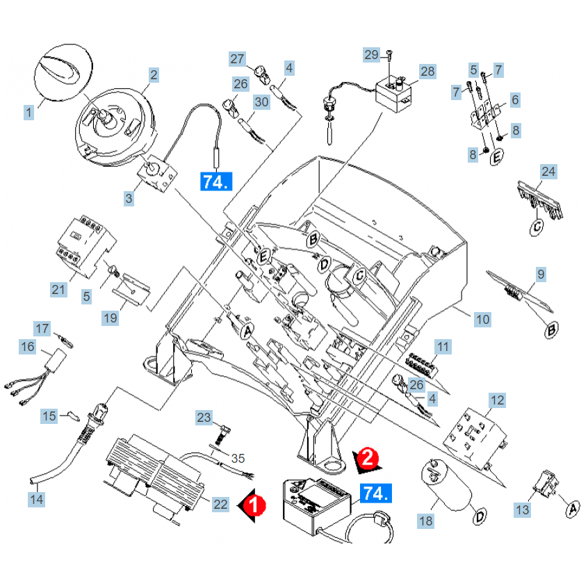 HDS 601 C Eco (110V) - Septimus Spares