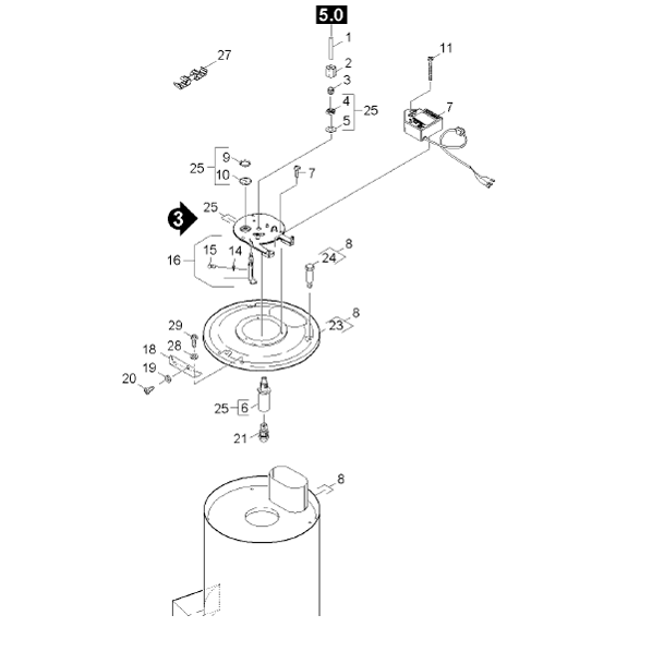 HDS 601 C Eco - Septimus Spares