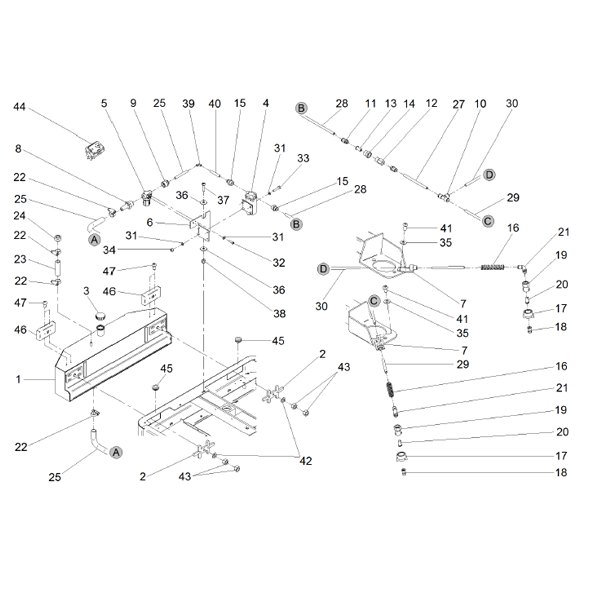 Add-on Kit - Side Broom Water Spray System