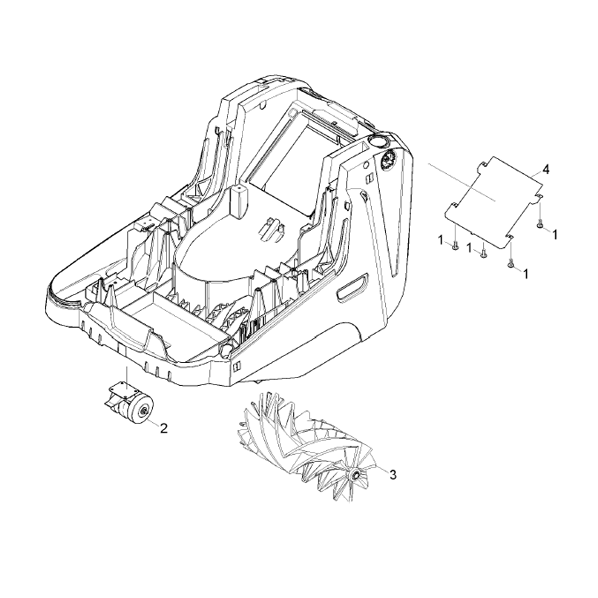 ABS Carpet Sweep Unit